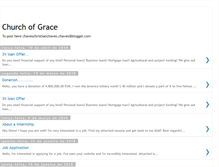 Tablet Screenshot of churchofgrace.blogspot.com