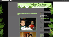 Desktop Screenshot of mintchutney.blogspot.com