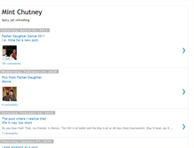 Tablet Screenshot of mintchutney.blogspot.com