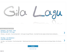 Tablet Screenshot of gudanglagu-index-of-mp3.blogspot.com