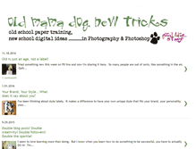 Tablet Screenshot of oldmamadognewtricks.blogspot.com