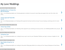 Tablet Screenshot of myloveweddings.blogspot.com