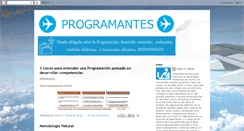 Desktop Screenshot of programantes.blogspot.com