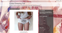 Desktop Screenshot of crossdressingcat.blogspot.com