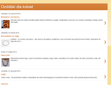 Tablet Screenshot of kobieceozdoby.blogspot.com