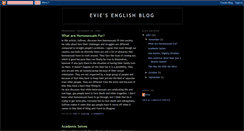 Desktop Screenshot of englishblog-evieh.blogspot.com