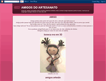 Tablet Screenshot of amigos-artesao.blogspot.com