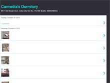 Tablet Screenshot of carmelitadormitory.blogspot.com