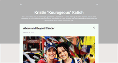 Desktop Screenshot of kristinkatich.blogspot.com