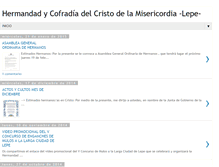 Tablet Screenshot of cristodelamisericordialepe.blogspot.com