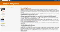 Desktop Screenshot of morissan-teknikpenyiaran.blogspot.com