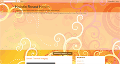 Desktop Screenshot of holisticbreasthealth.blogspot.com