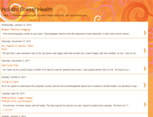 Tablet Screenshot of holisticbreasthealth.blogspot.com