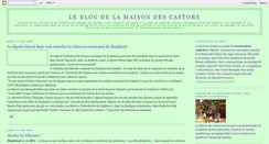 Desktop Screenshot of maisondescastors.blogspot.com