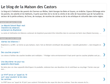 Tablet Screenshot of maisondescastors.blogspot.com