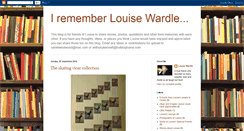 Desktop Screenshot of irememberlouisewardle.blogspot.com