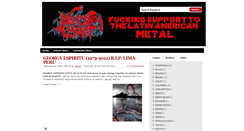 Desktop Screenshot of necrovomit-music.blogspot.com