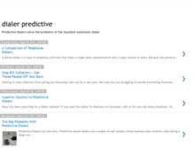 Tablet Screenshot of dialer-predictive.blogspot.com