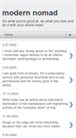 Mobile Screenshot of modern-nomad.blogspot.com