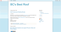 Desktop Screenshot of bcsbestroof.blogspot.com
