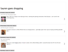 Tablet Screenshot of laurengoesshopping.blogspot.com