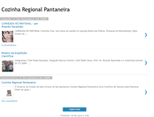Tablet Screenshot of cozinhapantaneira.blogspot.com