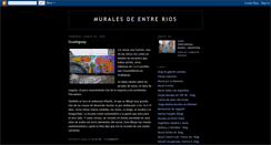 Desktop Screenshot of muralesdeentrerios.blogspot.com