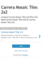 Mobile Screenshot of carreramosaictiles2x2z.blogspot.com