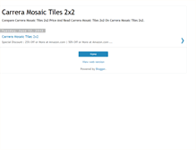 Tablet Screenshot of carreramosaictiles2x2z.blogspot.com