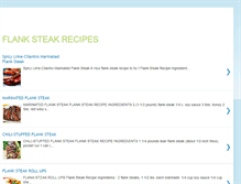 Tablet Screenshot of flanksteakrecipes.blogspot.com