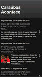 Mobile Screenshot of caraubasacontece.blogspot.com
