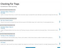 Tablet Screenshot of checkfortraps.blogspot.com