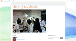 Desktop Screenshot of dai-chasingmydream.blogspot.com