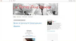 Desktop Screenshot of lapetitefillerousse.blogspot.com