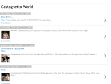 Tablet Screenshot of castagnettoworld.blogspot.com