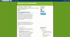 Desktop Screenshot of businessandsustainability.blogspot.com