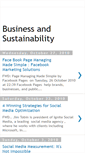 Mobile Screenshot of businessandsustainability.blogspot.com