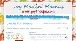 Desktop Screenshot of joytroupe.blogspot.com