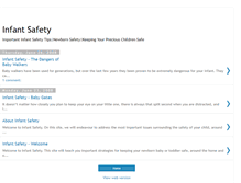 Tablet Screenshot of infantsafety.blogspot.com