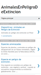 Mobile Screenshot of animalesenpeligrodeextinciona.blogspot.com