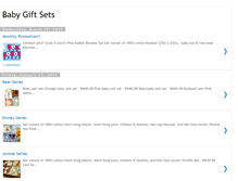 Tablet Screenshot of buyababygiftset.blogspot.com