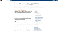 Desktop Screenshot of internetspeedmonitor.blogspot.com