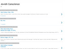 Tablet Screenshot of jewishconscience.blogspot.com