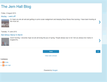 Tablet Screenshot of jemhall.blogspot.com