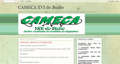 Desktop Screenshot of camecaxvidejunho.blogspot.com