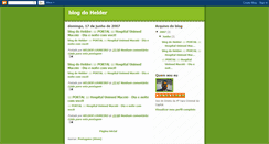 Desktop Screenshot of helderloureiro.blogspot.com