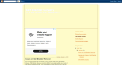 Desktop Screenshot of gall-bladder-surgery.blogspot.com