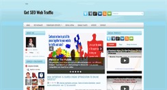 Desktop Screenshot of getseowebtraffic.blogspot.com
