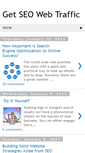 Mobile Screenshot of getseowebtraffic.blogspot.com