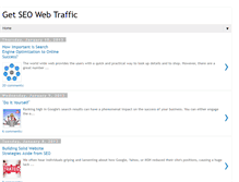 Tablet Screenshot of getseowebtraffic.blogspot.com